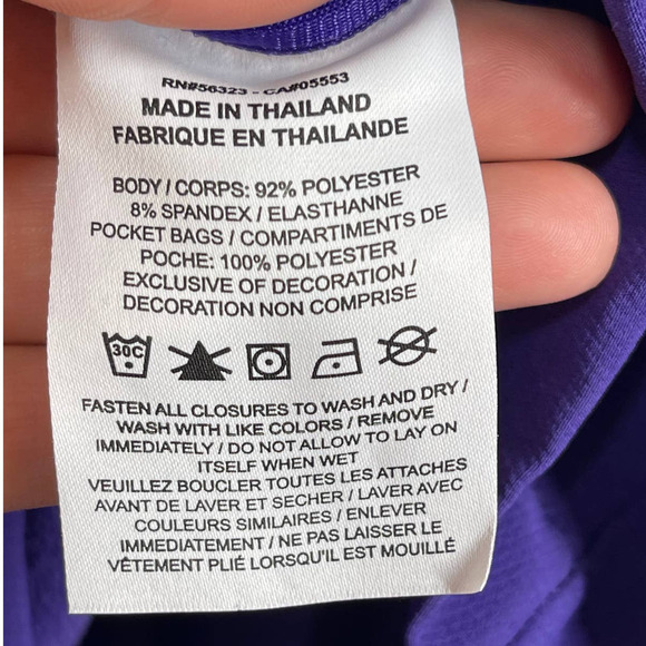 NEW Nike Purple LSU Tigers Therma Midweight Full Zip Jacket Women's Size Medium - Picture 8 of 8